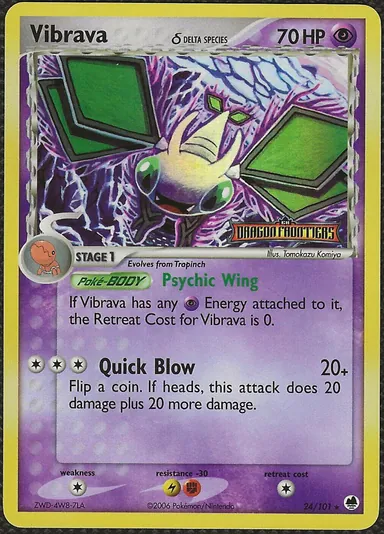 Carta completa da variante EX Dragon Frontiers