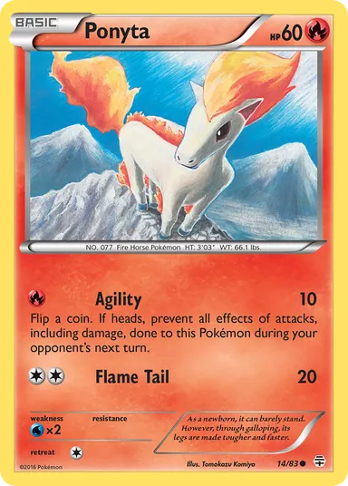 Carta completa da variante Generations