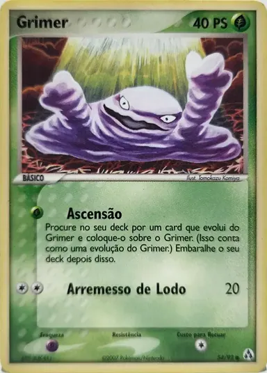 Carta completa da variante EX Origem das Lendas