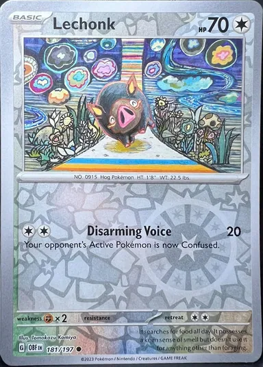 Carta completa da variante Obsidian Flames
