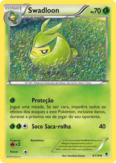 Carta completa da variante Força Fantasma