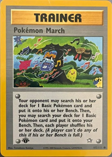 Carta completa da variante Neo Genesis