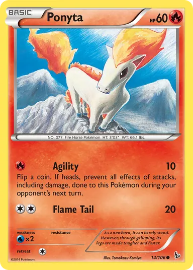 Carta completa da variante Flashfire