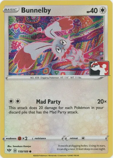 Carta completa da variante Play! Pokémon Prize Pack Series One