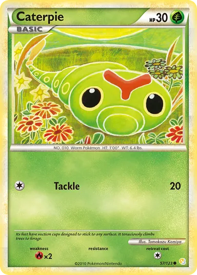 Carta completa da variante HeartGold & SoulSilver