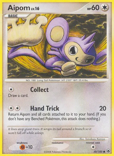Carta completa da variante Majestic Dawn