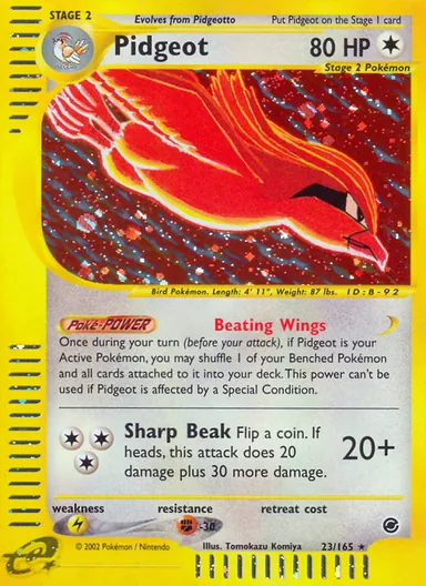 Carta completa da variante Expedition