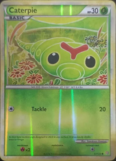 Carta completa da variante HeartGold & SoulSilver