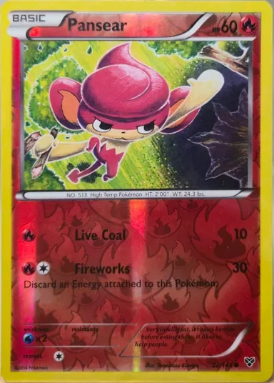 Carta completa da variante XY