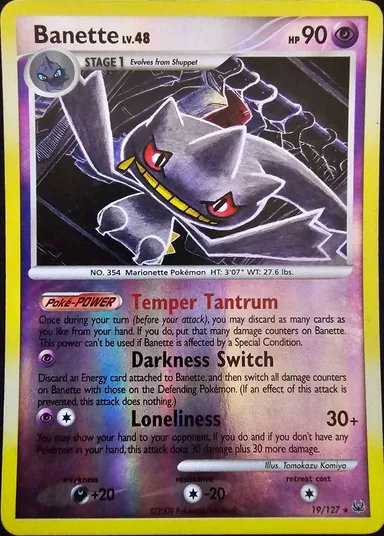 Carta completa da variante Platinum