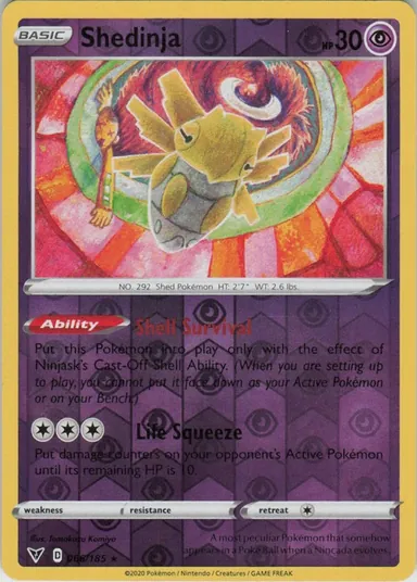 Carta completa da variante Vivid Voltage