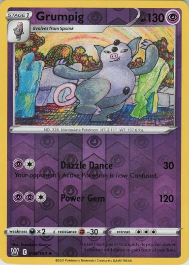 Carta completa da variante Battle Styles