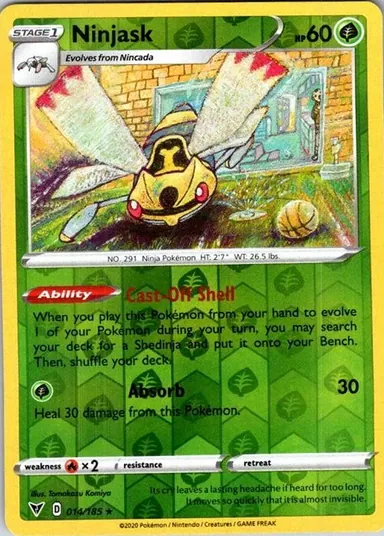 Carta completa da variante Vivid Voltage