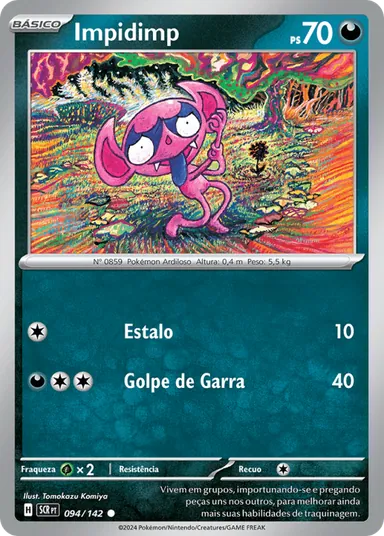 Carta completa da variante Coroa Estelar
