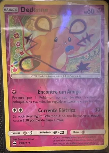 Carta completa da variante Luz Proibida