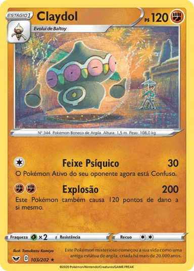 Carta completa da variante Espada e Escudo