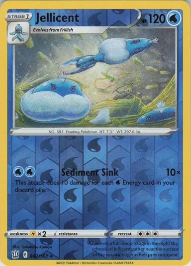 Carta completa da variante Battle Styles