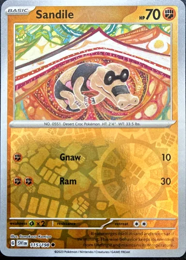 Carta completa da variante Scarlet & Violet