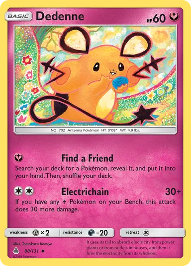Carta completa da variante Forbidden Light