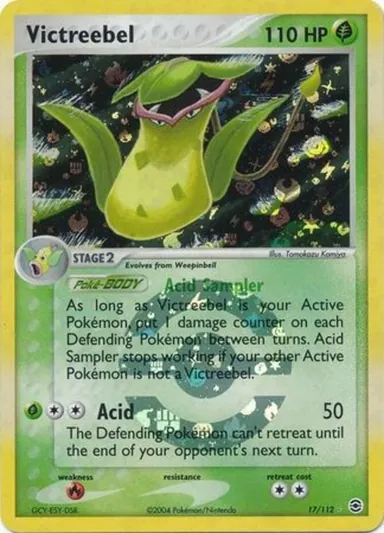 Carta completa da variante EX FireRed & LeafGreen