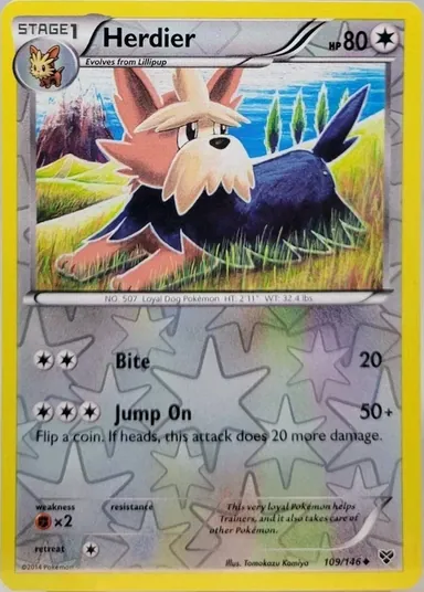 Carta completa da variante XY