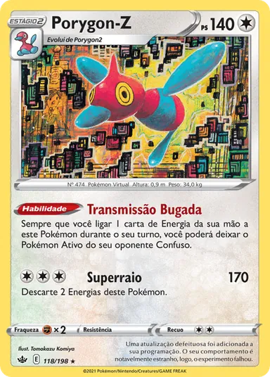 Carta completa da variante Reinado Arrepiante