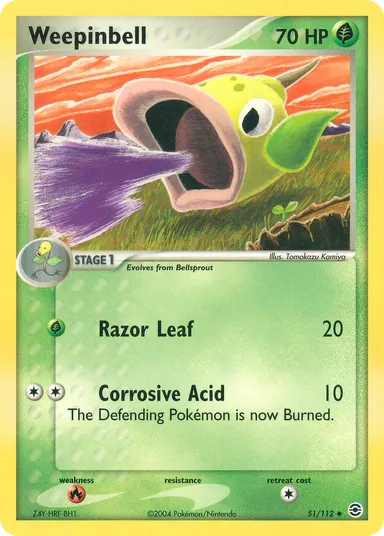 Carta completa da variante EX FireRed & LeafGreen