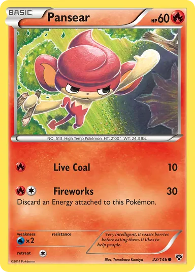 Carta completa da variante XY
