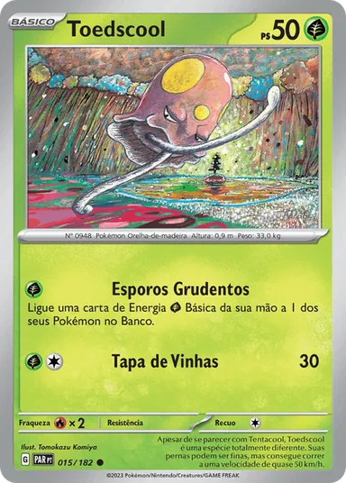 Carta completa da variante Fenda Paradoxal
