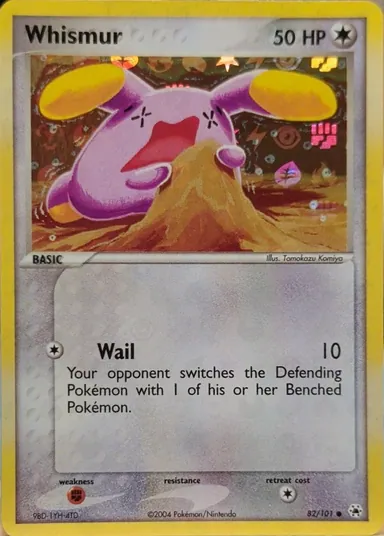 Carta completa da variante EX Hidden Legends