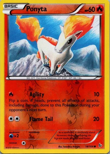 Carta completa da variante Flashfire