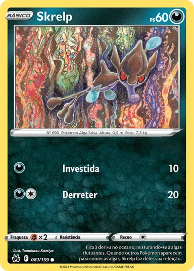 Carta completa da variante Realeza Absoluta