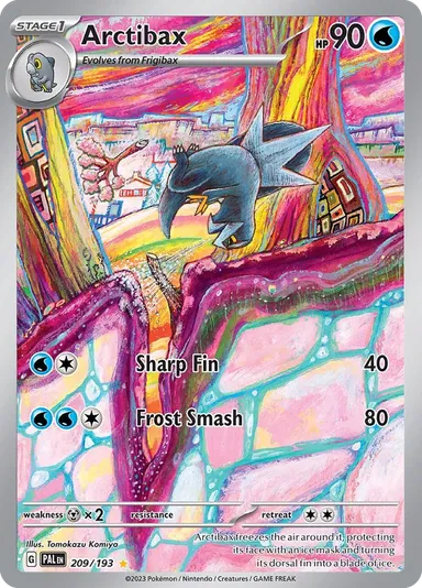 Carta completa da variante Paldea Evolved