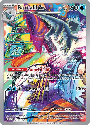 Carta completa da variante Paldea Evolved