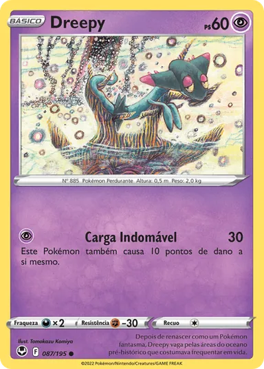 Carta completa da variante Tempestade Prateada