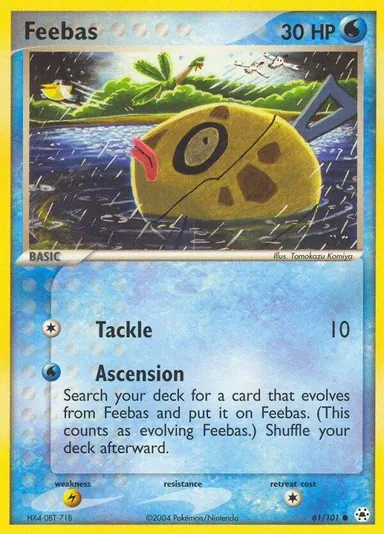 Carta completa da variante EX Hidden Legends