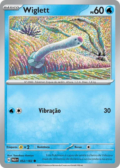 Carta completa da variante Fenda Paradoxal