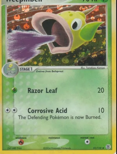 Carta completa da variante EX FireRed & LeafGreen