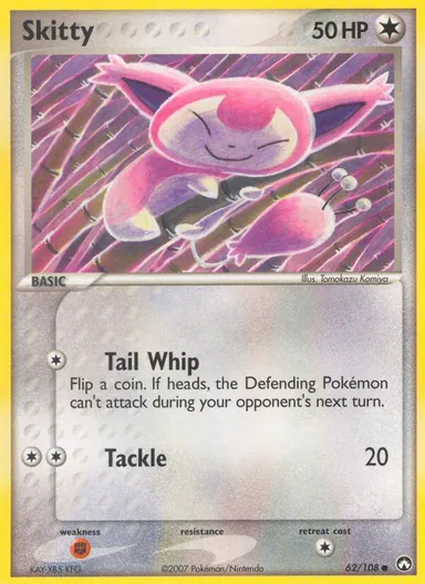 Carta completa da variante EX Power Keepers