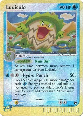 Carta completa da variante EX Sandstorm