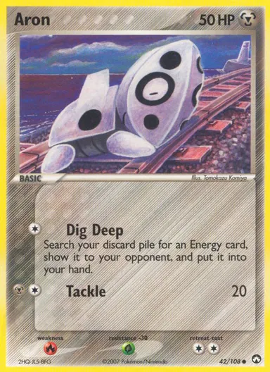 Carta completa da variante EX Power Keepers