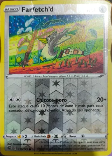 Carta completa da variante Astros Cintilantes