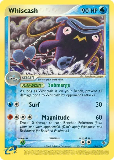 Carta completa da variante EX Dragon