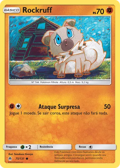 Carta completa da variante Luz Proibida