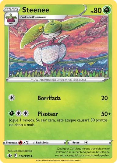 Carta completa da variante Reinado Arrepiante