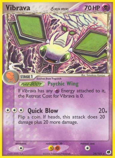 Carta completa da variante EX Dragon Frontiers