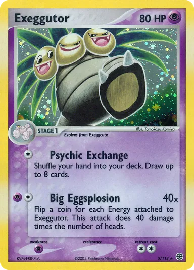 Carta completa da variante EX FireRed & LeafGreen